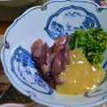 taruママ's cooksnap of when they made 菜の花とホタルイカの酢みそ和え♪.