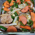 まなまんま's cooksnap of when they made 揚げずに簡単☆鰤とたっぷり野菜の南蛮漬け.