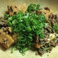 ２４なるるん's cooksnap of when they made 厚揚げとひき肉のキムチ炒め.