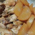 ナーちゃん's cooksnap of when they made 大根と若鶏手羽元のうま煮.
