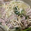 いっぺい99's cooksnap of when they made 簡単なラム肉ジンギスカン.