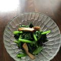 栗丸うさぎ's cooksnap of when they made ほうれん草と椎茸のからし和え☆ごま油風味.
