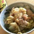 pali's cooksnap of when they made 酒好き主人のおつまみ③焼き鳥風味の白菜煮.