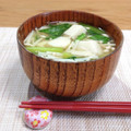 Yukiまむ's cooksnap of when they made 里芋とえのきと小松菜のお味噌汁.