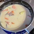 レナヒナ's cooksnap of when they made サーモンのクリームシチュー.