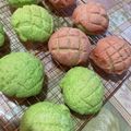 クック3VG036☆'s cooksnap of when they made 基本のメロンパン.