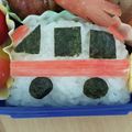 ゆうごママ☆'s cooksnap of when they made 男の子弁当 *パトカー・救急車・消防車*.
