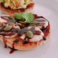 mayurich's cooksnap of when they made チョコバナナトースト.