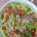太陽の女神's cooksnap of when they made ☆サッポロ一番塩ラーメンで塩焼きそば☆.