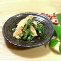 サヤスカマカン's cooksnap of when they made ニラとささみのコチュジャン味噌マヨ和え.