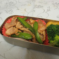 龍青空ママ's cooksnap of when they made 簡単❀牛肉と絹さやの醤油炒め.