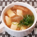 あーこ姐's cooksnap of when they made もやしと油揚げと豆腐の味噌汁☆.