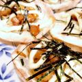 りんごまる、's cooksnap of when they made 餃子の皮で♡照り焼きチキンのピザ風♡.