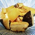 瀬戸めろん's cooksnap of when they made 世界一カンタンな煮物☆大根と厚揚ver.
