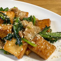 ❀まめりん❀'s cooksnap of when they made 小松菜と豚肉の甘めのオイソ炒め.
