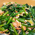 ☆pyontomo☆'s cooksnap of when they made 桜えびと油揚げ❤ほうれん草の煮浸し｡ஐஃ.