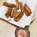 クックY7P7BL☆'s cooksnap of when they made 簡単！納豆チーズで餃子の皮のフライ.