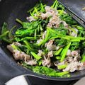sahooo.'s cooksnap of when they made 豚＆ホウレン草の梅マヨ炒め.