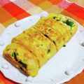 おまたんＬＡＢＯ's cooksnap of when they made おかず系 甘くない中華風ニラ卵焼き.
