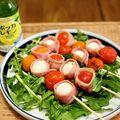 マルんちの丸顔's cooksnap of when they made ✾うずらの卵とミニトマトの串刺焼✾.