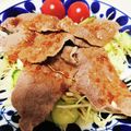ツキッピー's cooksnap of when they made スタミナアップの牛しゃぶサラダ♬.