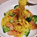 アクセル☆'s cooksnap of when they made カップスープでクリームパスタ.