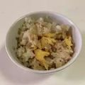 papikun's cooksnap of when they made 簡単15分◎包丁いらず卵しらすチャーハン.