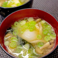 ☆あいちゃん's cooksnap of when they made 秋しめじワカメ卵まるごと味噌汁.