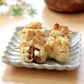 runa10's cooksnap of when they made 納豆長芋チ－ズの巾着揚げ♪.