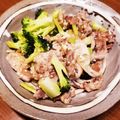 麻's cooksnap of when they made 豚肉とブロッコリーのシンプルな炒めもの.