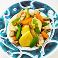 あっこ姉's cooksnap of when they made 鶏モモ肉・牛蒡・筍の炒め煮(煮物).