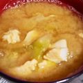 hozunyam's cooksnap of when they made たっぷりキャベツと卵の味噌汁♪.