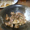 めけてー's cooksnap of when they made 砂肝のバターにんにく醤油炒め.