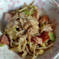 ameうめ's cooksnap of when they made 【副菜】小松菜とえのきのベーコン炒め.