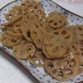きらり流れ星's cooksnap of when they made シャキシャキ きんぴら蓮根.