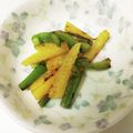 もこもこ７'s cooksnap of when they made ピーマンとパプリカのコンソメ炒め〜お弁当.