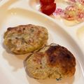 よち・ちーのすけママ's cooksnap of when they made スピード朝ごはん！ふんわりバナナスコーン.