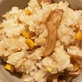 rietles☆'s cooksnap of when they made 舞茸とコーンのバター醤油炒め混ぜご飯.