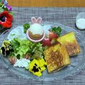 Y✿えくぼ飯's cooksnap of when they made 寄り添う☆親子のうさぎりんご.
