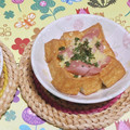 みぽぽ37's cooksnap of when they made 厚揚げとソーセージのチーズ焼き.