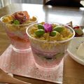 ゆいランラン's cooksnap of when they made 傷む心配軽減！海鮮未使用カップちらし寿司.