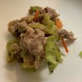 クックbgty☆'s cooksnap of when they made リーズナブルな豚こま肉とキャベツ炒め.