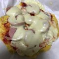 猫美アヤミ's cooksnap of when they made 低糖質！オートミールでレンチンお手軽ピザ.