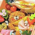 ☆ミルミル's cooksnap of when they made おやすみ…くまオムライス。キャラ弁にも。.
