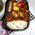 monchan♪♪'s cooksnap of when they made キャラ弁＊やきそばボーイ♪.