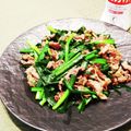 Dellaたん's cooksnap of when they made 牛肉とニラの甘辛炒め.
