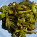 猫柱猫の呼吸's cooksnap of when they made 八尾若ごぼう、葉ごぼうのきんぴら、炒め煮.