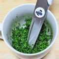 まる゜'s cooksnap of when they made 目から鱗！？パセリのみじん切りテク.