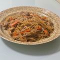 キンプリ's cooksnap of when they made 牛肉と野菜のチャプチェ風炒め.