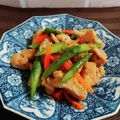 ねこ大好き♪'s cooksnap of when they made ☼鶏もも肉とインゲンの中華炒め生姜風味.